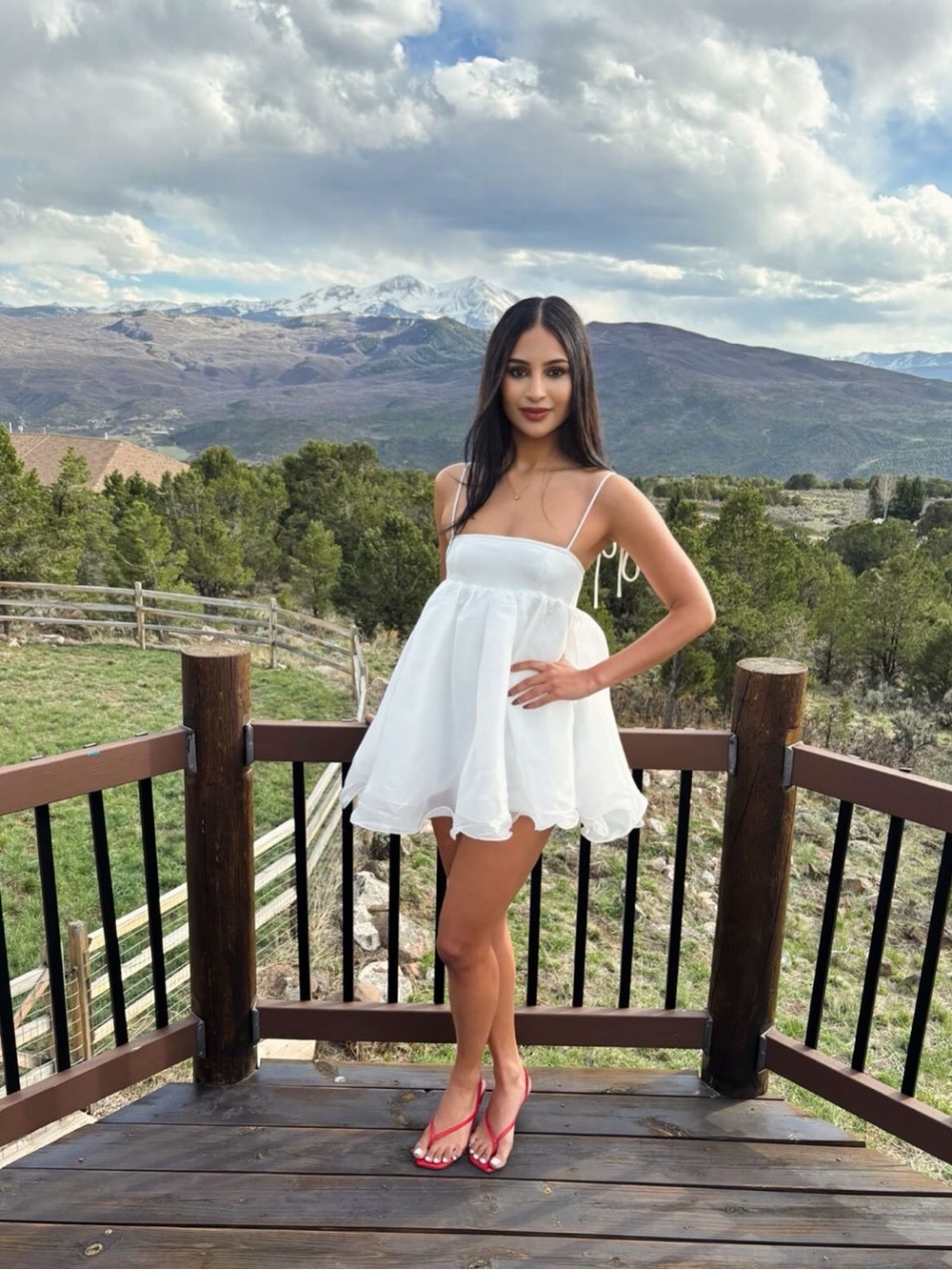 White Babydoll Dress
